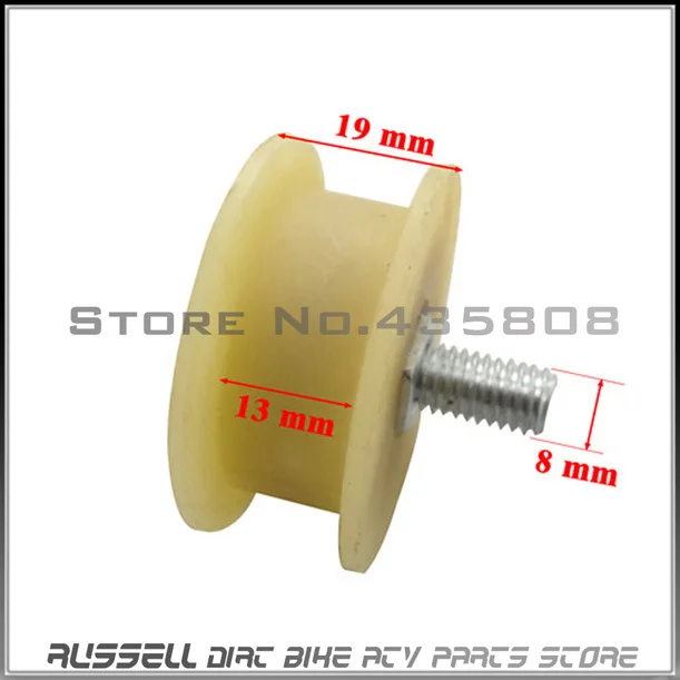 Натяжной цепь шкива Натяжной ролики для моторизованный велосипед 49cc 60cc 66cc 80cc