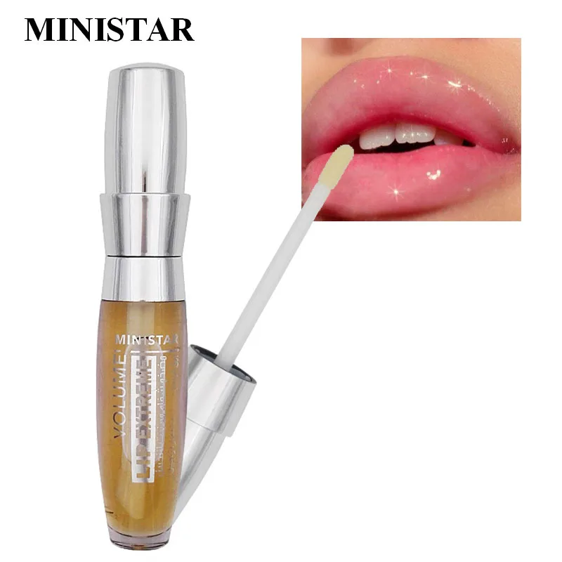 

ministar Brand Big Lips Transparent Makeup Long Lasting Waterproof Moisturizer Sexy 3D Lip Plumper Extreme Gloss Korean Cosmetic