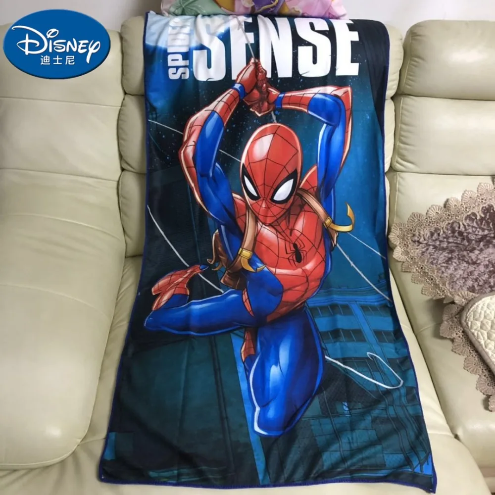 Disney банное полотенце для пляжа полотенце 60*120 см Человек-паук ванна+ полотенце для взрослых детей отдых кемпинг плавание тонкое одеяло