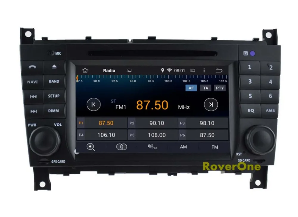 Sale For Mercedes CLK350 CLK430 CLK500 CLK550 CLK55 CLK63 W219 Android 8.1 Autoradio Car DVD Radio Stereo GPS Navigation Multimedia 1