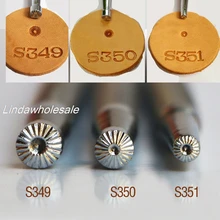 Инструменты для печати на коже S349/S350/S351, кожаный штамп, металлический штамп