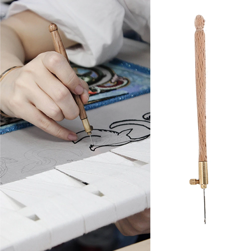 

2019 New French Sequin Bead Embroidery Crochet Para Tejer Hand Stitch Knitting Needle Hook Tools Fast Shipping