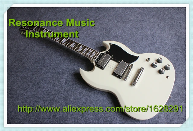 Cheap Classic SG Standard Guitar White Rosewood Fretboard Lefty SG Guitar In Stock & Kits Available from China Music Instruments