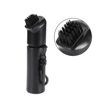 

Golf Club Ball Cleaning Brush Washer Cleaner Clip + Water Bottle 150ml Black
