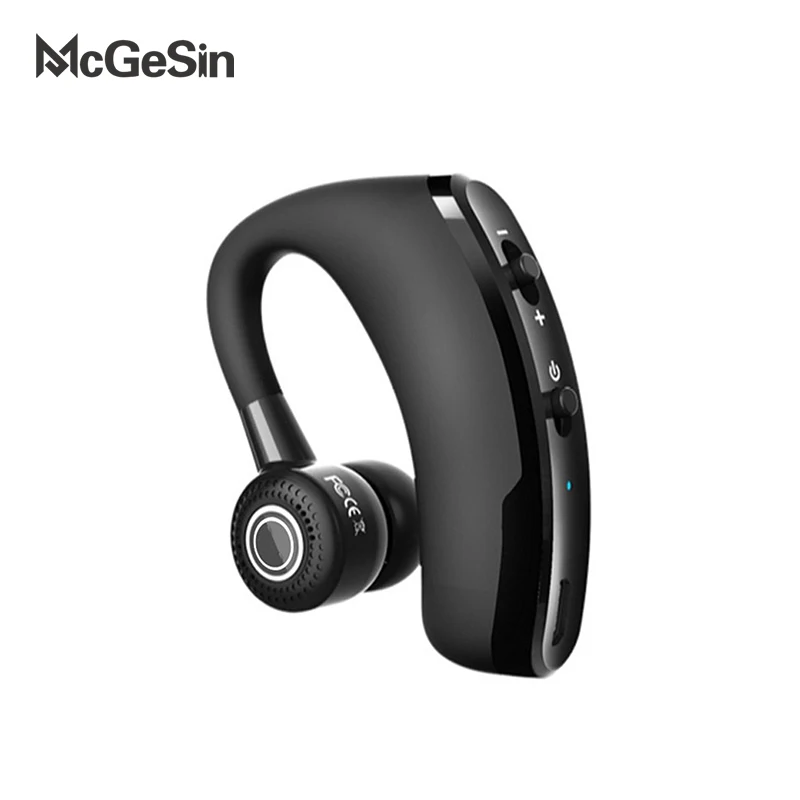 

McGeSin Business Bluetooth Headphone Wireless with Mic Handsfree Calls Headset Stereo Earpiece Voice Control For Phone