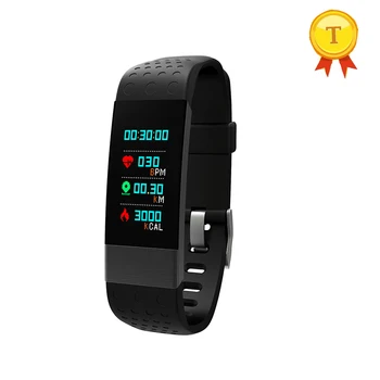 

2018 fashion Waterproof Smart Band Heart Rate Monitor Blood Pressure Fitness Tracker Sports Smart Wristband Bracelet for iphonex