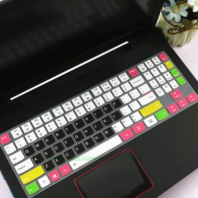Силиконовая клавиатура защитная оболочка покрытие для lenovo Легион R720 R730 Y520 Y720 Y7000 Y7000P Y540 Y9000K 15,6 ''/Y730 Y740 17,3'' - Цвет: Color 1