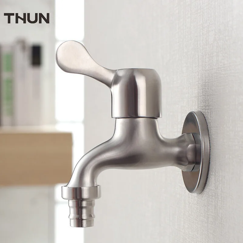 THUN Single Handler SUS 304 Washing Machine Tap | Обустройство дома