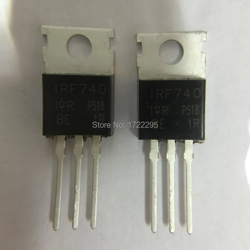 

Free Shipping 10PCS IRF740PBF IRF740 TO220 N-CHANNEL 400V 10A Power MOSFET HIGH CURRENT SWITCHING