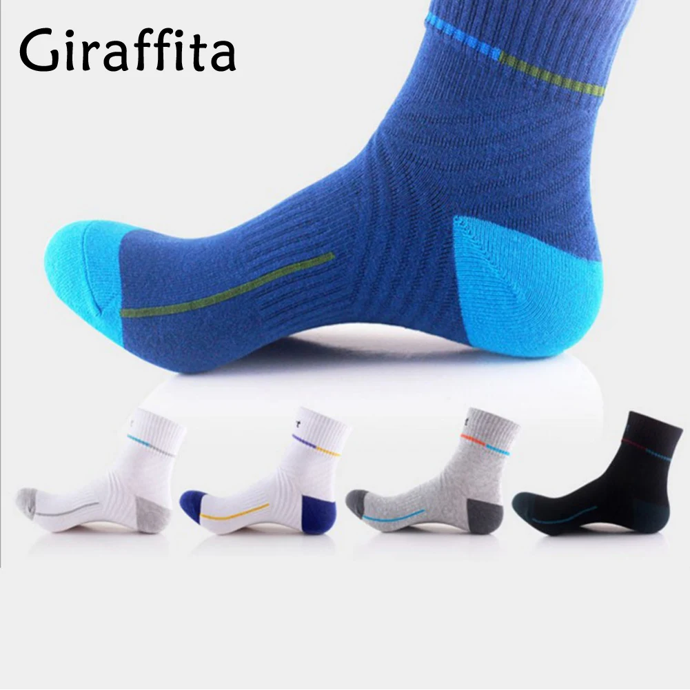 Cotton Men Sport Socks Running Sock Quick Dry Climbing Gym Fitness Men