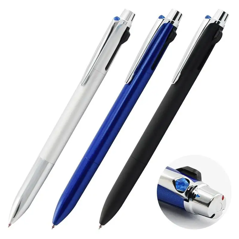 Mitsubishi Uni 0 7 мм Deluxe Edition металлическая оболочка SXE3 3000 гладкие шариковые ручки для