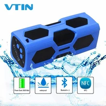 Открытый популярный беспроводной динамик Bluetooth 4,2 водонепроницаемый динамик бас стерео звук двойной 10 Вт драйвер динамик с микрофоном и NFC и AUX