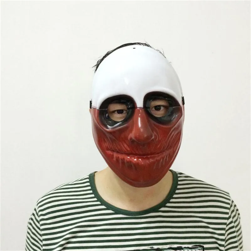 2016 Payday 2 Mask Dallas mask Wolf Chains Hoxton cosplay halloween horror clown mask pay day 2 Halloween party mask FA50 (5)