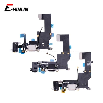 

Charger Charging Port Dock Connector Flex Cable For iPhone 4 4S 5 5S 5C SE With HeadPhone Audio Jack RePlacement Parts