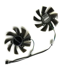 RX480 GPU cooler fans For Gigabyte RX 480 GTX 1060/1050 WINDFORCE GTX 1050Ti G1 Gaming VGA Card Cooling