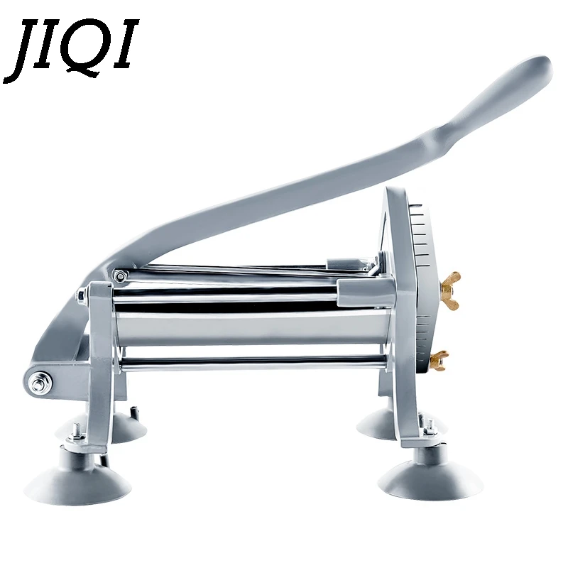 JIQI Potato chips making machine chips potato food French Fry Cutter Manual Kitchen Carrot Cucumber slice cutting machine 4