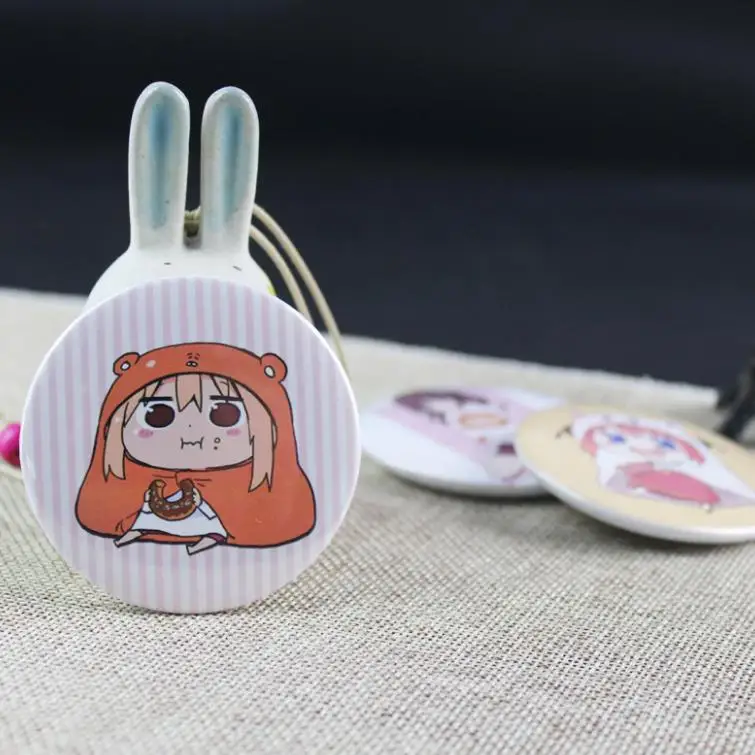 1 шт. креативные Мультяшные аниме Himouto Umaru chan значки модные на рюкзак булавка брошь