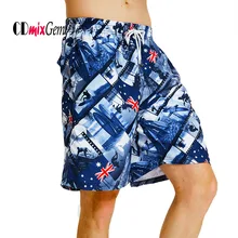 Для мужчин флаг 3D набивным рисунком праздничные Шорты, быстро сохнут, пляжные шорты
