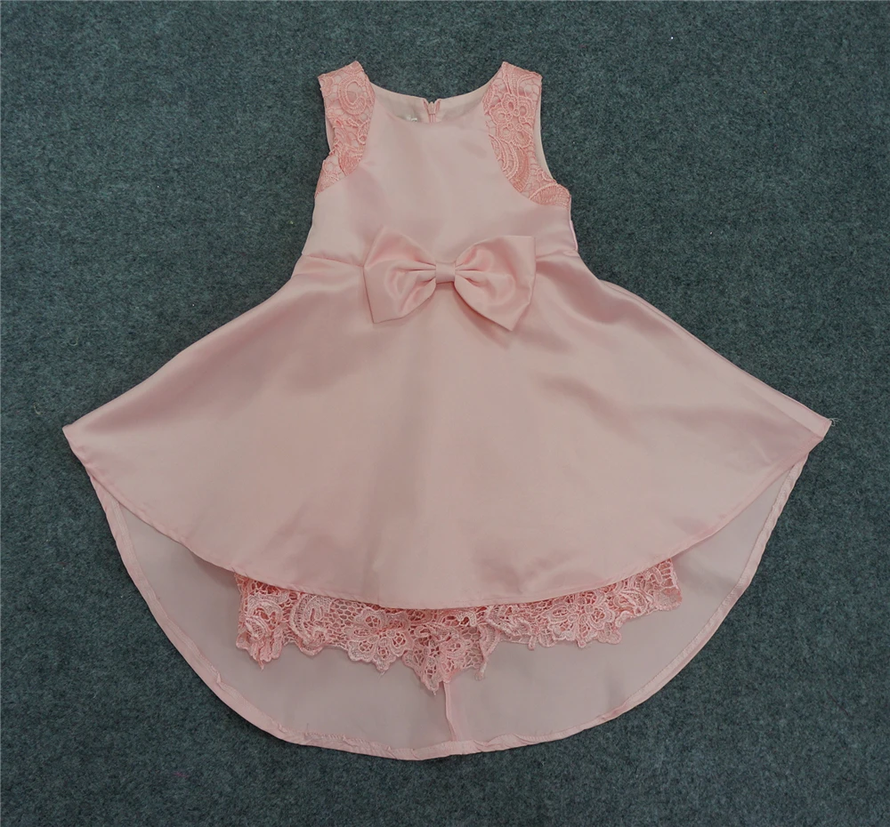 Yeedison Sleeveless Girls Princess Dress New Bow Children Party Dresses For Girls Ball Gown Cute Wedding Girl Kids Costume Dress (1)