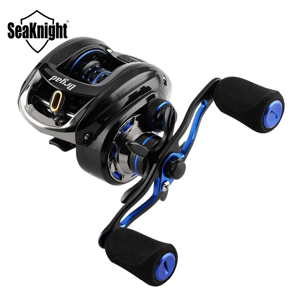 SeaKnight DRYAD PLUS baitcasing рыболовная Катушка 12BB 7,6/7,0: 1 высокоскоростная катушка для ловли карпа из углеродного волокна с морской водой 8,5 кг