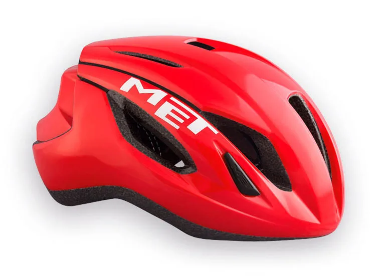 Шлем для гонок Met Strale, велосипедный шлем для горной дороги, велосипедный шлем, безопасный шлем для мужчин и женщин, Casco Ciclismo - Цвет: Red  L