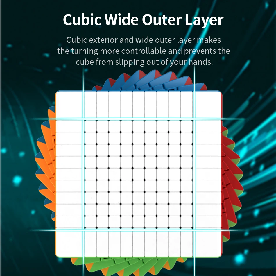 Goedkoop Cubing Klaslokaal Magic Cubo Puzzel Moyu Meilong 10X10X10 11X11X11 Hoge Niveau Snelheid cube 11X1110X10 Professionele Educatief Speelgoed