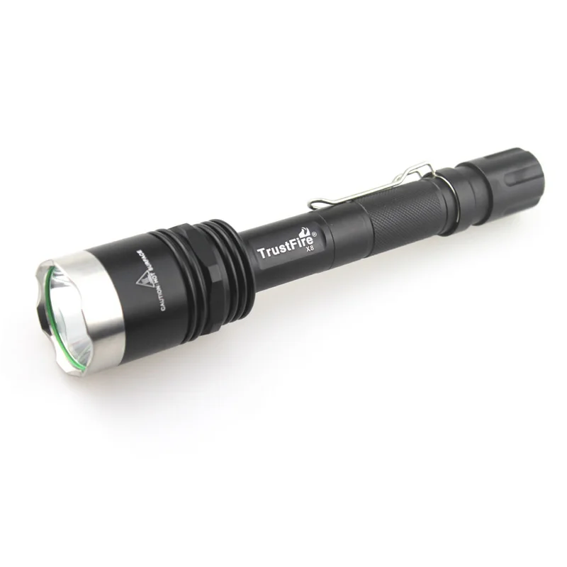

TrustFire X8 CREE XM-L2 U3 1200LM 5-Mode Memory Super Bright LED Flashlight (1x18650/2x18650)