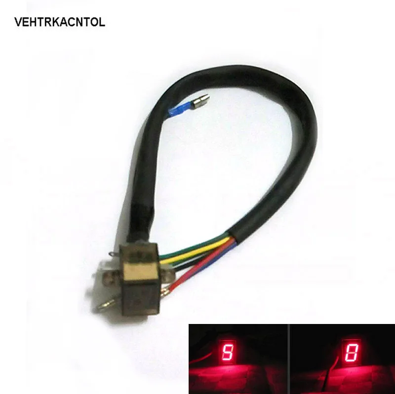 VEHTRKACNTOL New Led Light Digital shift Gear Indicator Motorcycle Gear