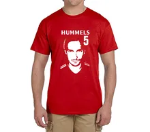 2017 summer hummels T-Shirt Men Short Sleeve O Neck fashion 100% cotton T-shirts fans gift 0221-2