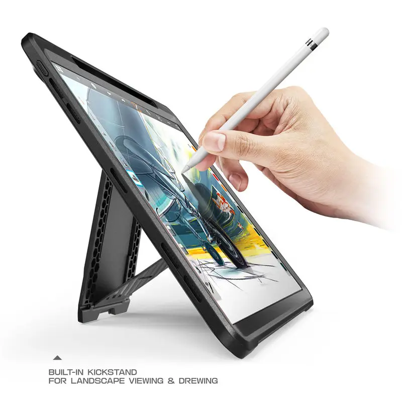 Для iPad Pro 12,9 чехол() совместимый с Apple Pencil SUP чехол UB PRO Чехол на весь корпус со встроенной защитой экрана и подставкой