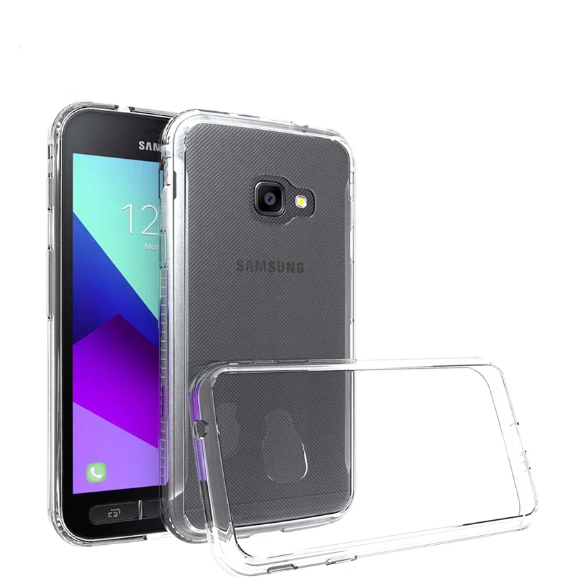 Мягкий силиконовый чехол из ТПУ/поликарбоната для samsung Galaxy Xcover 4 Fundas Capa противоударный кристально чистый корпус твердая задняя крышка для X Cover 4