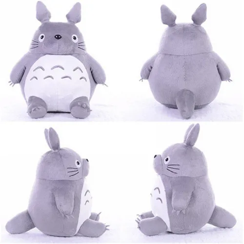 Fancytrader Rare Item New Pop Cute Giant Totoro Plush Toy Cartoon Stuffed Totoro Cat Grey Anime Doll 65cm Best Gift Choice (10)