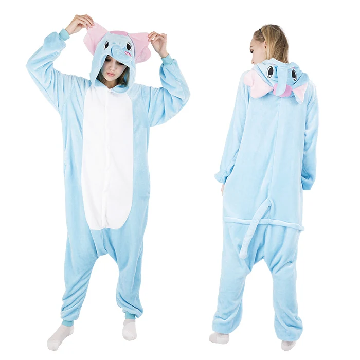 elephant kigurumi pajamas