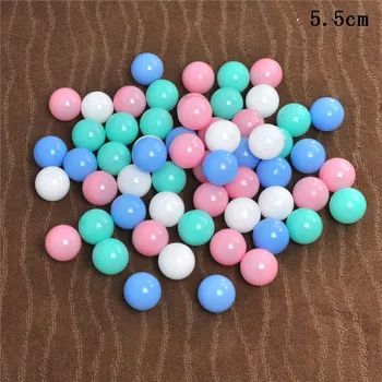 

5.5cm/7cm Colorful Balls Soft Plastic Ocean Balls Funny Baby Kid Swim Pit Toy Outdoor Indoor Baby Toy Balls Toys Gifts New 20pc