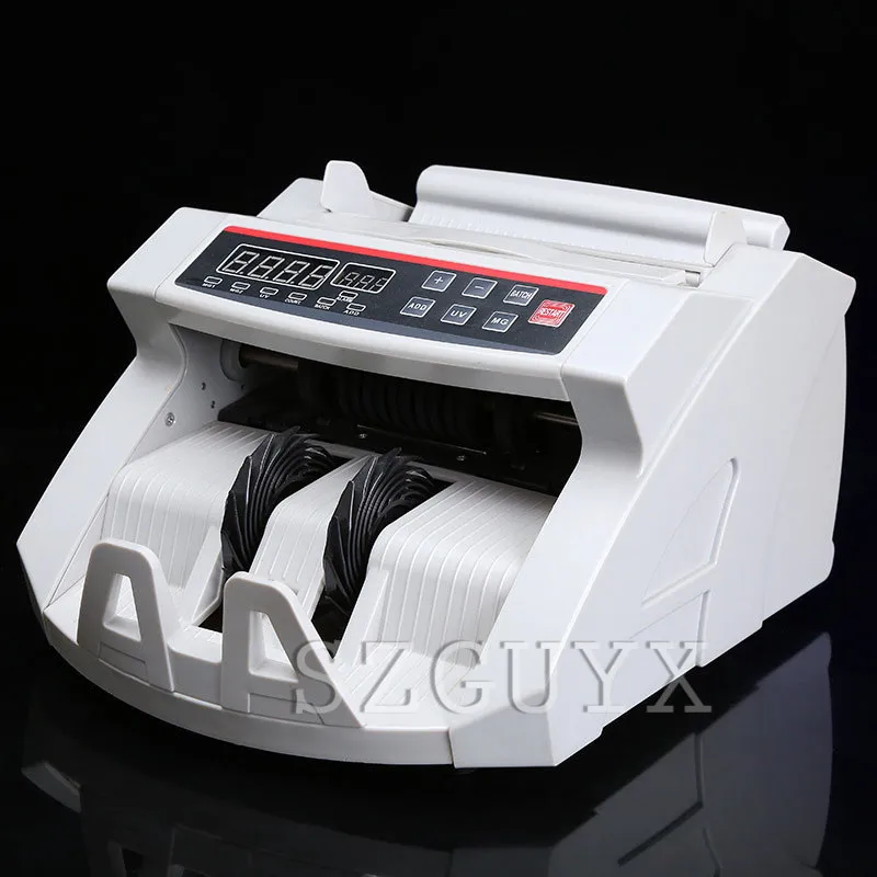 Foreign Currency Universal Currency Counter with LED Display and Intelligent Voice Prompts DUOUH Currency Detector Or More, Can Record 1,000 Notes Per Minute 