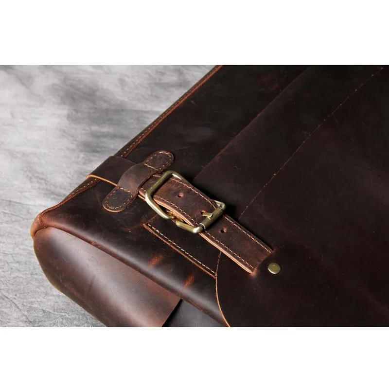 AETOO man Classic casual first layer of leather postman bag shoulder Messenger bag handmade original retro laptop bag