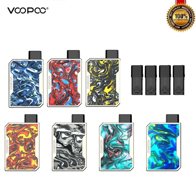 Оригинальный набор Voopoo Drag Nano 750 мАч компактный 1 мл Pod встроенный аккумулятор VS