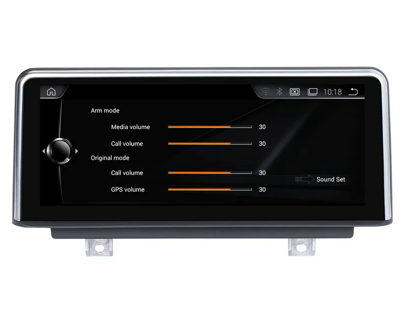 Best 10.25" Android 7.1 Car Player GPS Navigation for BMW 3 Series F30 F31 F34 2013-2016 with SD USB Stereo iDrive 4Core 2G+ 32G 6
