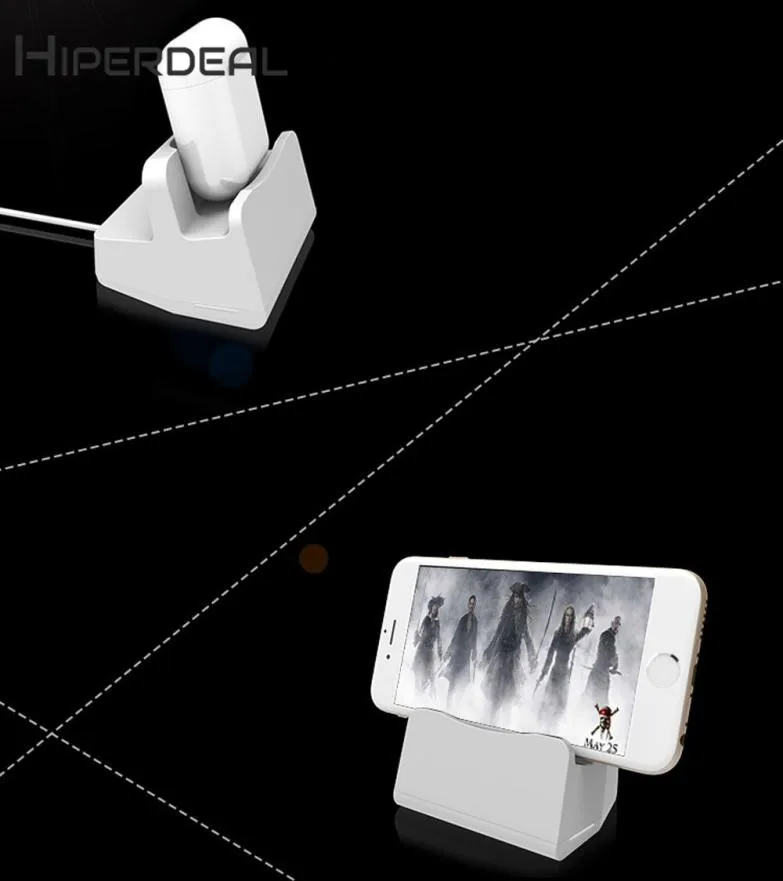 HIPERDEAL Новый Док станция кронштейн аксессуары держатель для зарядки Apple Airpods iphone