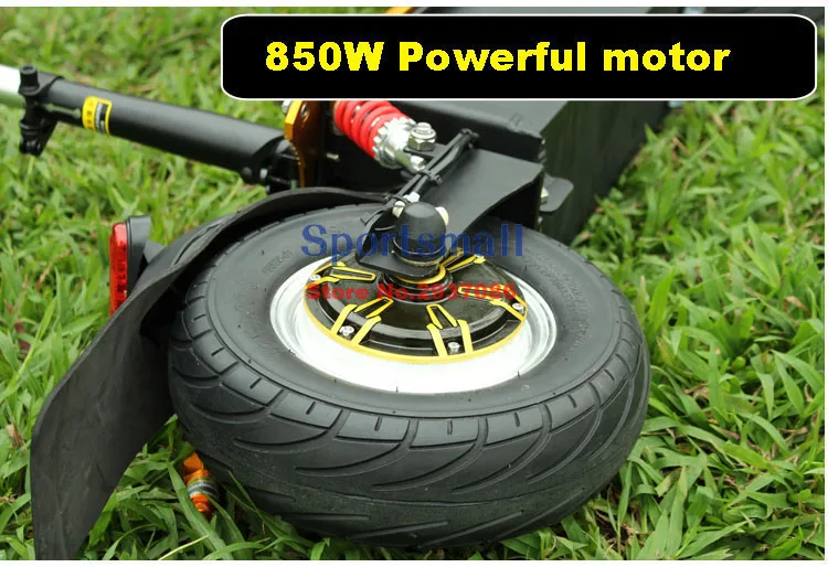 Clearance 1700W Dualdrive Power Skateboard 11 Inch Electric Scooter 2 Wheel Scooter Powerful Adult Hoverboard Off Road Electric Longboard 22