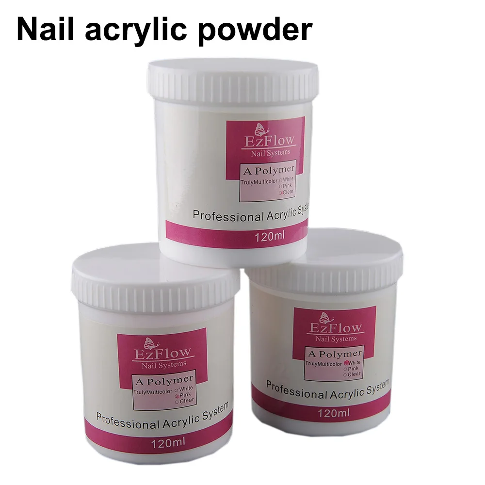 2016 Hot Sale 1 Bottle 120g Acrylic Crystal font b Powder b font Nail Tips Polymer