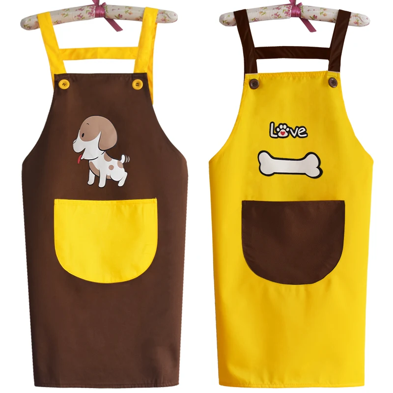 Парные Фартуки Корейская мода водонепроницаемая собака Мужская и женская pet shop