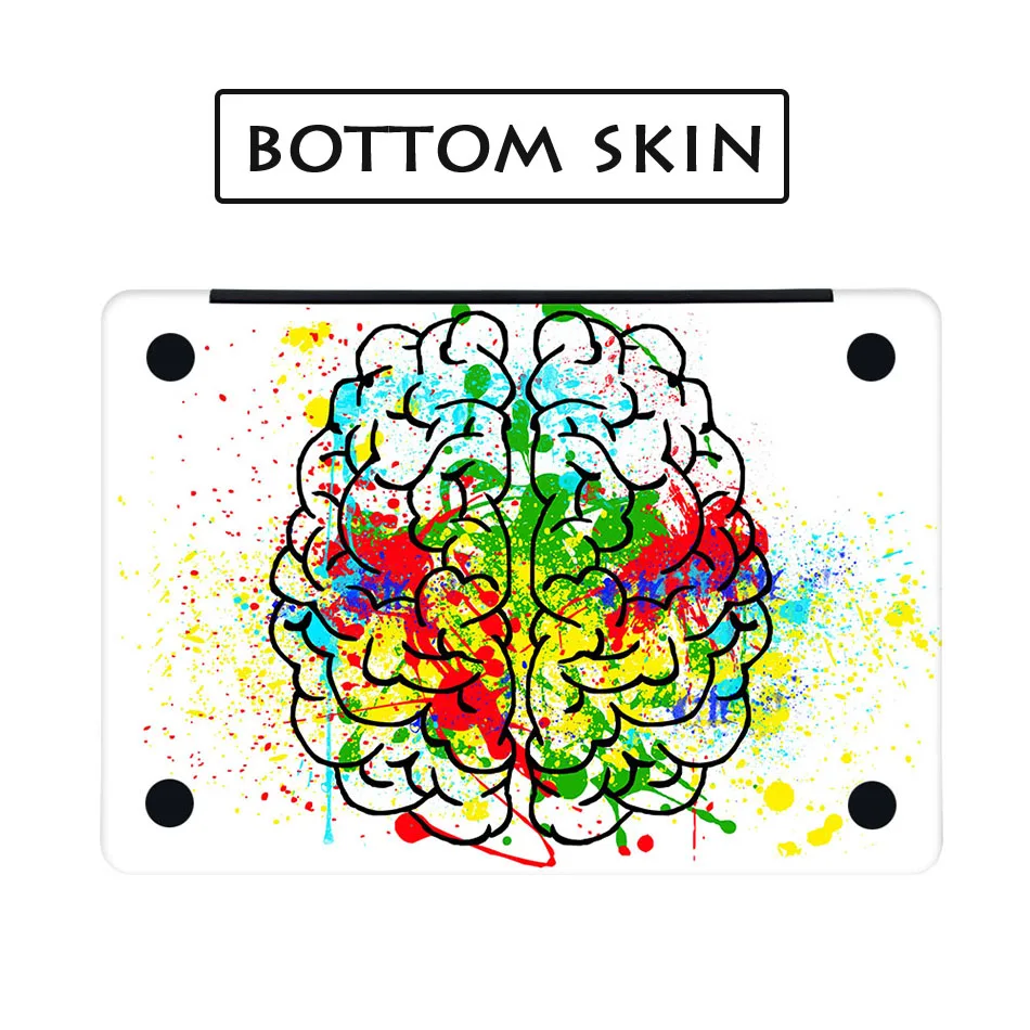 Left & Right Brain Laptop Decal for Macbook Sticker Pro Air Retina 11 12 13 15 inch Mac HP Protective Notebook Full Cover Skin Left & Right Brain Laptop Decal for Macbook Sticker Pro Air Retina 11 12 13 15 inch Mac HP Protective Notebook Full Cover Skin
