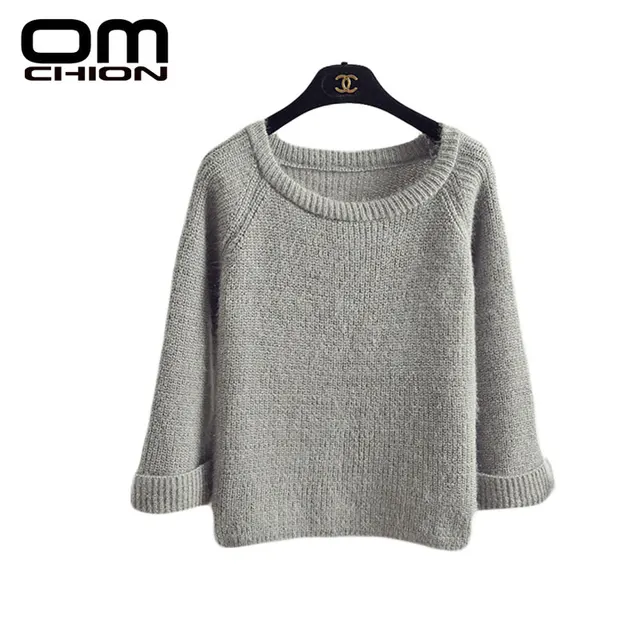 Sueter Mujer 2017 primavera Pullover femenino o cuello de