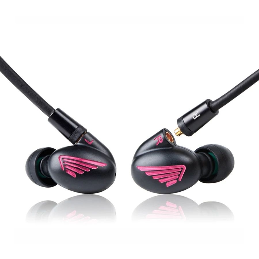 LZ A5 в ухо наушник 1DD + 4BA гибридный 5 блок HIFI наушники вкладыши гарнитура спортивные