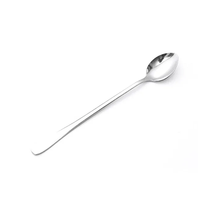 Spoon Long Handle Stainless Steel Teaspoons Creative For Ice Cream
