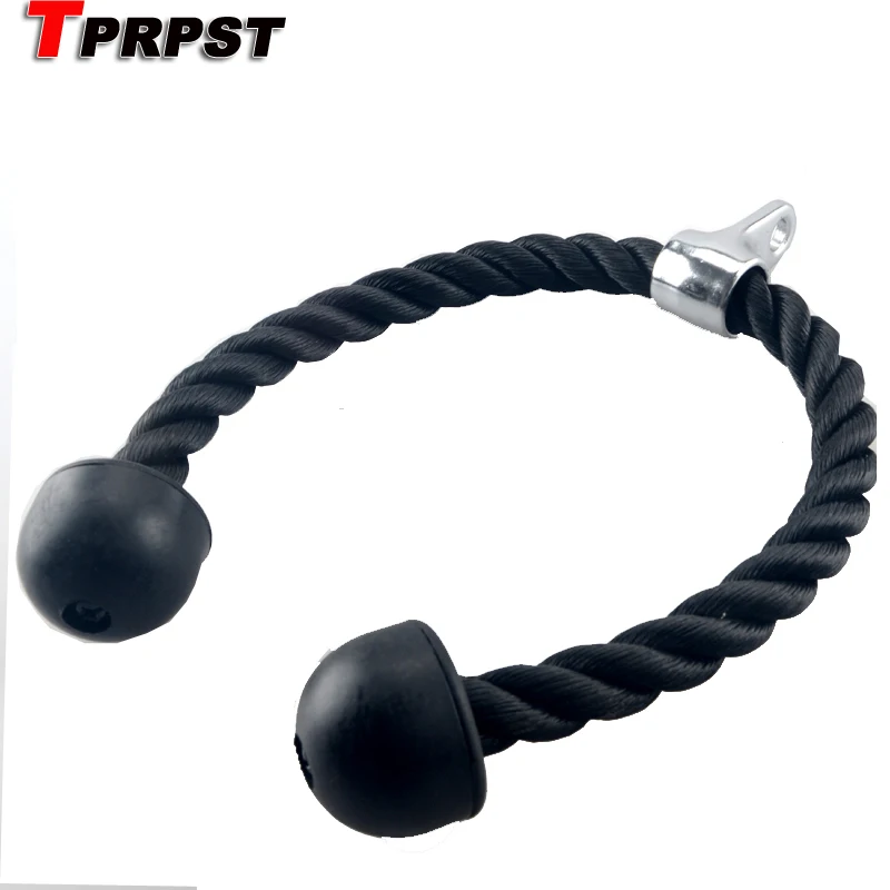 

Tricep Rope Push Pull Down Cord For Bodybuilding Exercise Gym Workout for Home or Gym Use Fitness Exercise Body Equipment NL154