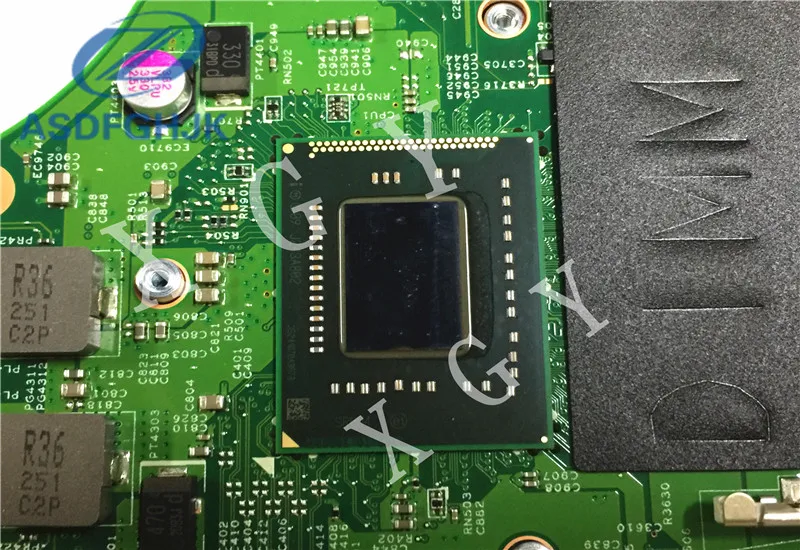 Материнская плата ноутбука для Dell INSPIRON 3421 PWB:5J8Y4 I3 2375M 1 50 GHZ CN 07GDDC DP/N материнская 100%