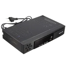 1 unid Full HD 1080 P Caja de TV HDTV T2 + S2 Receptor de Satélite de Radiodifusión de Vídeo Compuesto Digital de Alta definición Del Receptor de LA UE/UK plug