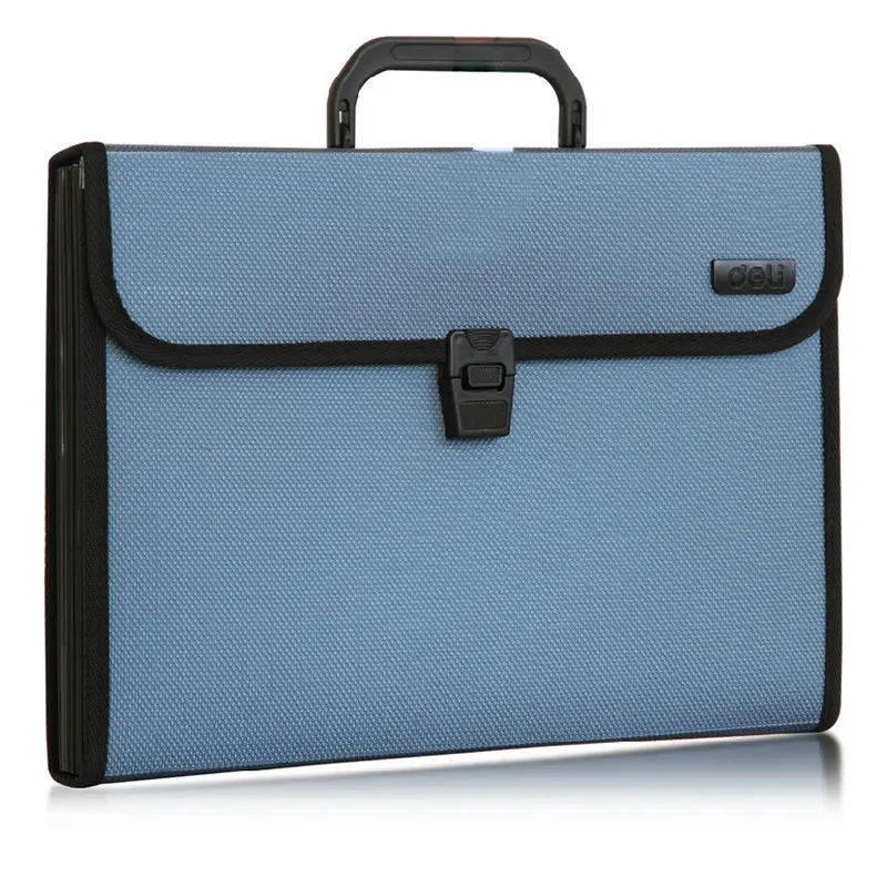 

5555 A4 12 accordion package file pack information kit briefcase bag paper storage portfolio folders file organizer